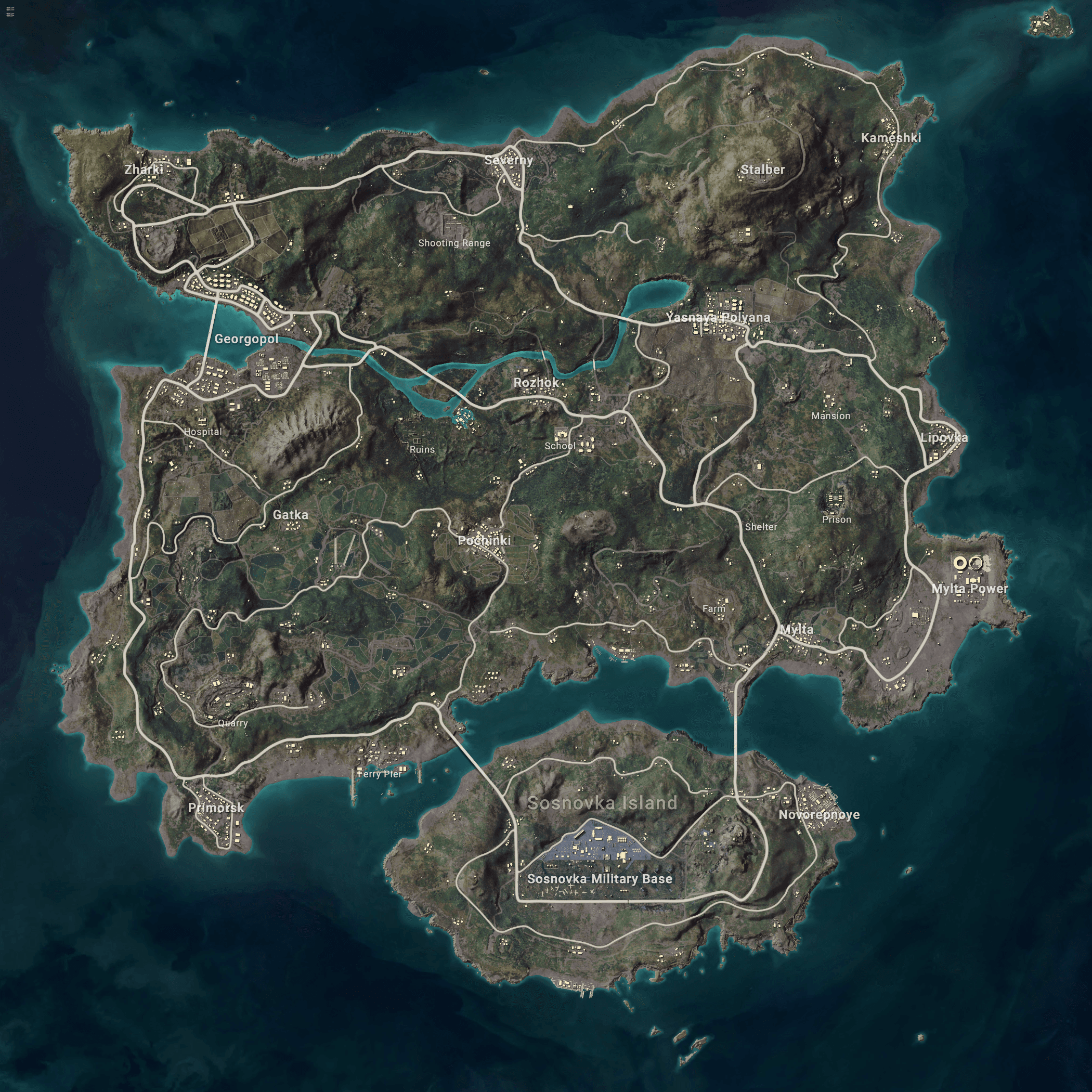 Erangel Map